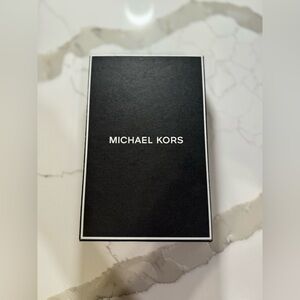 MICHAEL KORS Men's Leather Belt 4 IN 1 Box Set BLACK